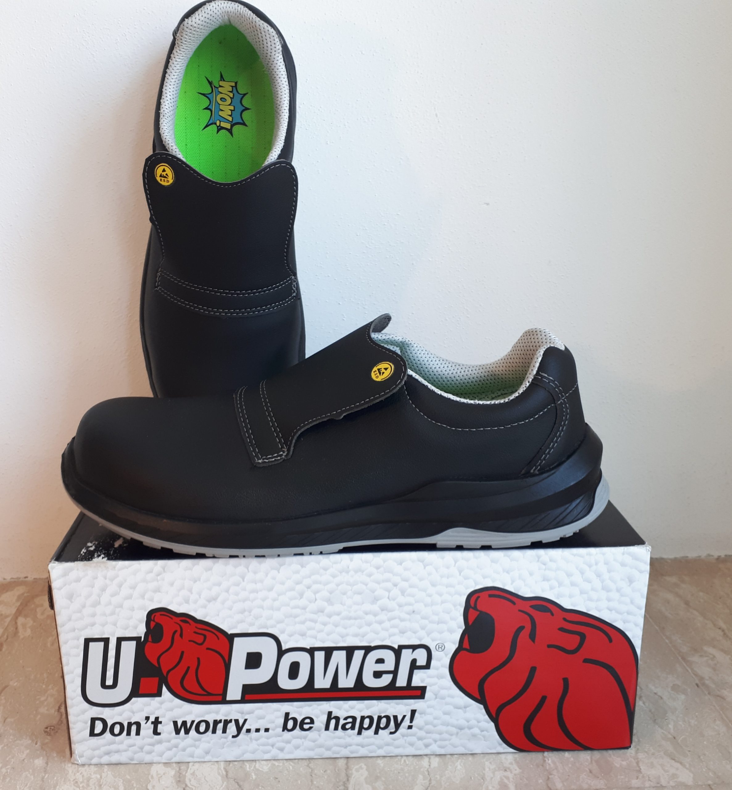 Mocassino NERO LONDRA U-POWER ~ Dori@Work - Per Vestire ogni Mestiere